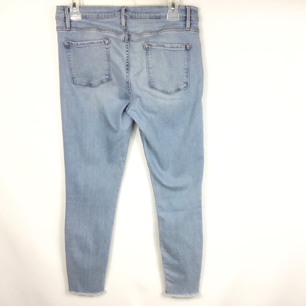 FRAME LE SKINNY DE JEANNE CROP JEANS - Picture 4 of 6